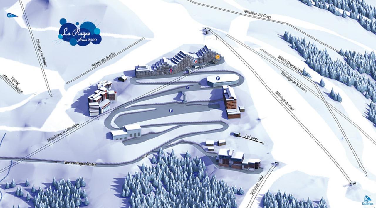 Plagne Aime 2000 Ski Apartments La Plagne Exterior foto
